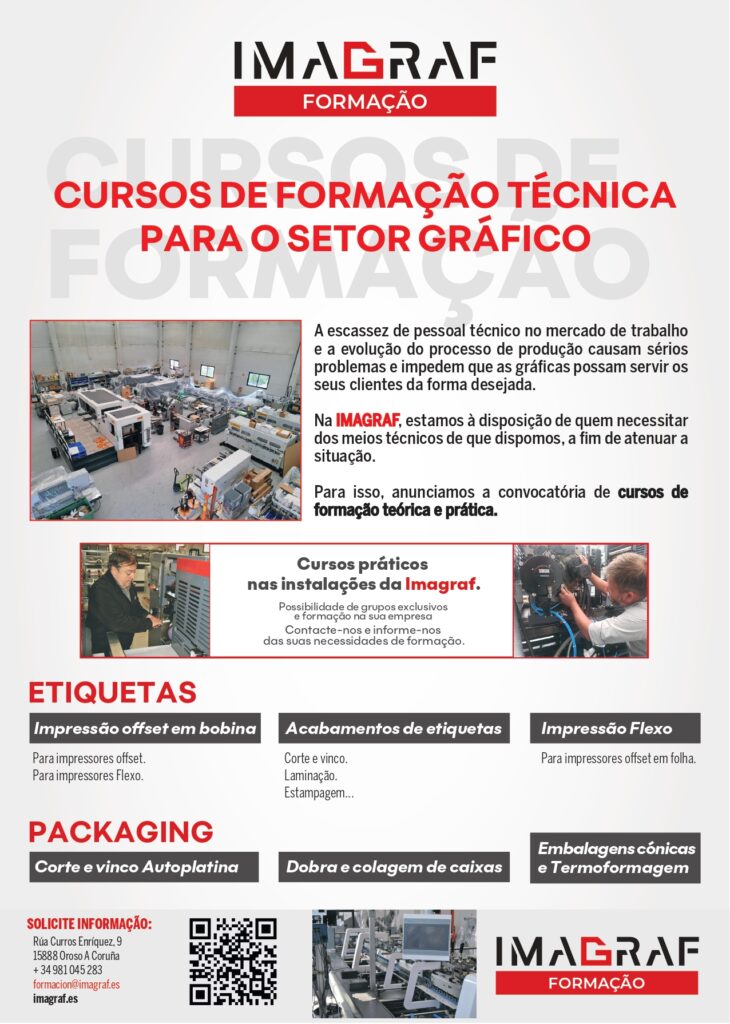 Oferta cursos formacao tecnica setor grafico