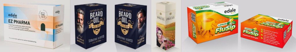 Ejemplos packaging de Edale