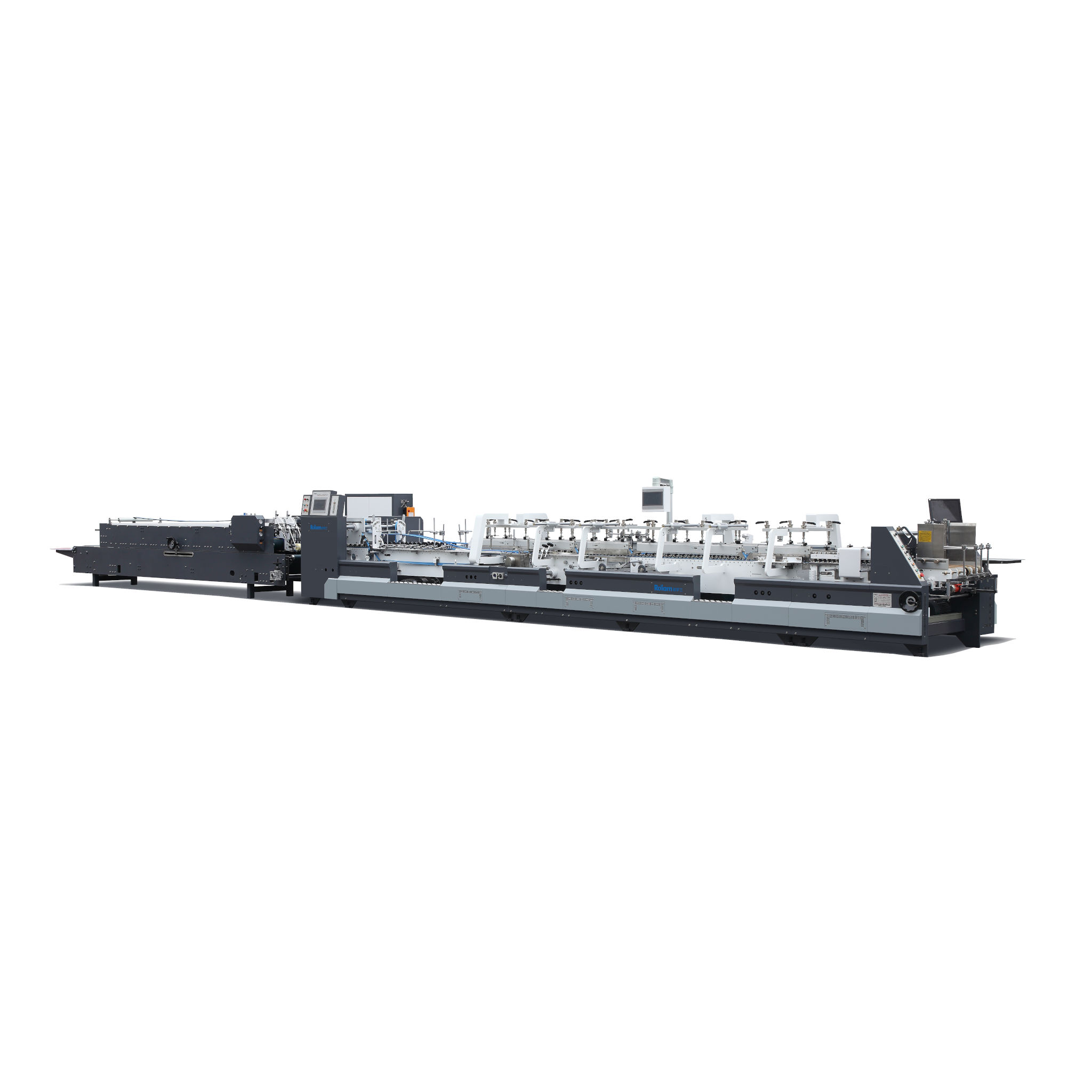 Plegadora encoladora Rolam serie GS